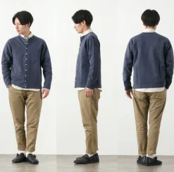 GOOD ON / Crew Sweatshirt Cardigan