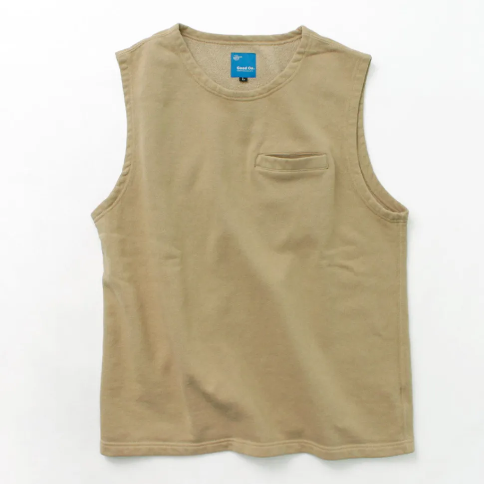 GOOD ON / Fleece Sweat waistcoat Optoelectronic