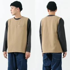 GOOD ON / Fleece Sweat waistcoat Optoelectronic