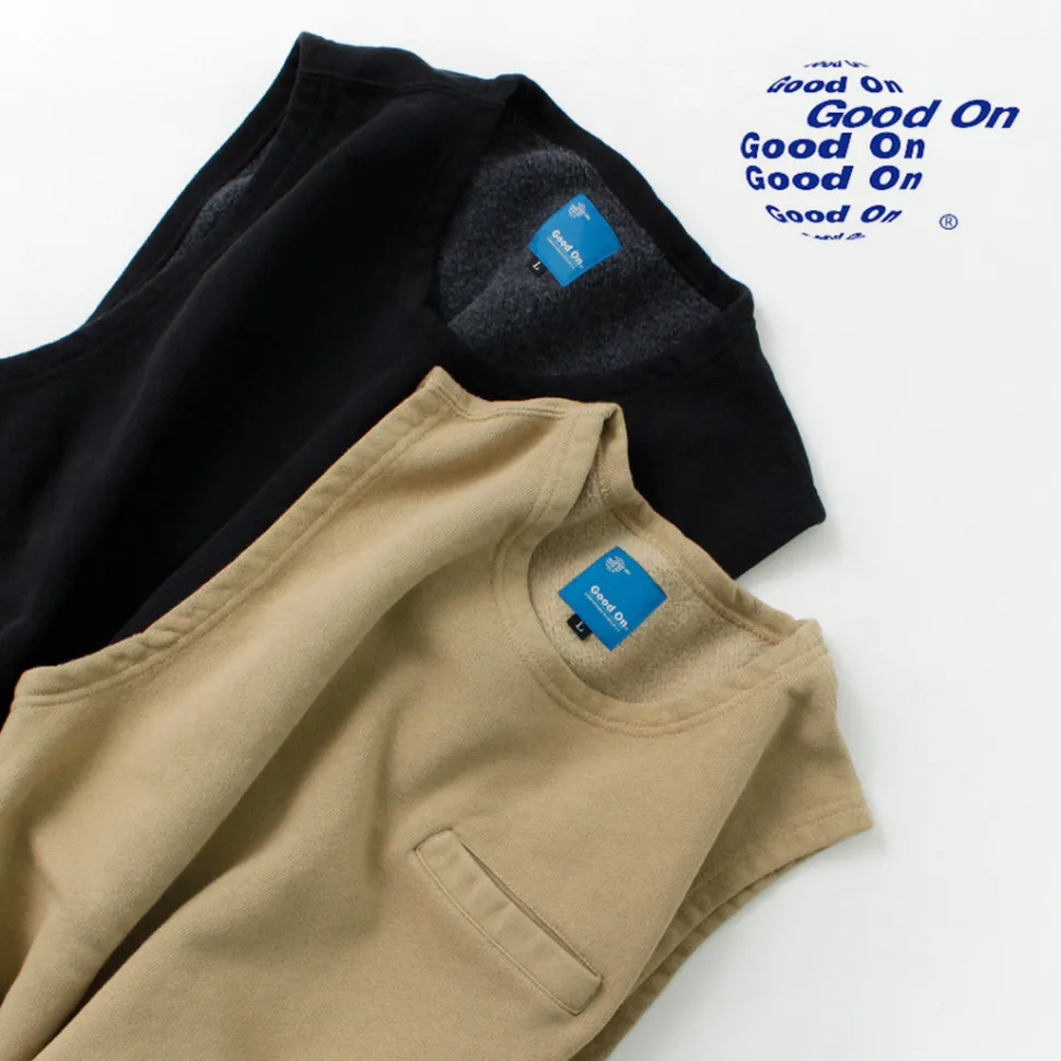 GOOD ON / Fleece Sweat waistcoat Optoelectronic