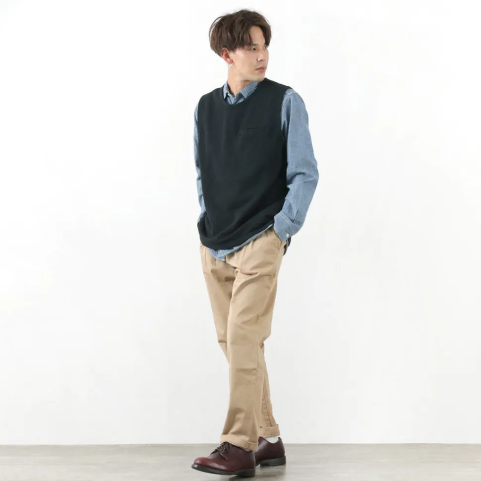 GOOD ON / Fleece Sweat waistcoat Optoelectronic