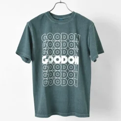 GOOD ON / GO SQUARE LOGO short sleeve T-shirt