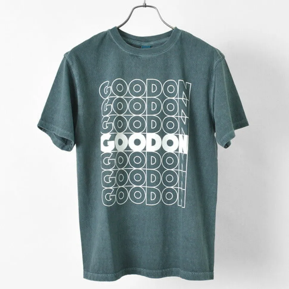 GOOD ON / GO SQUARE LOGO short sleeve T-shirt