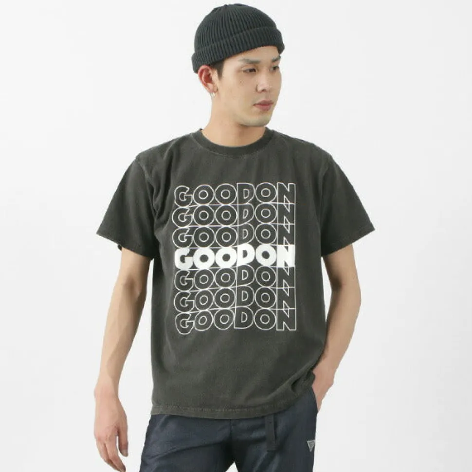 GOOD ON / GO SQUARE LOGO short sleeve T-shirt