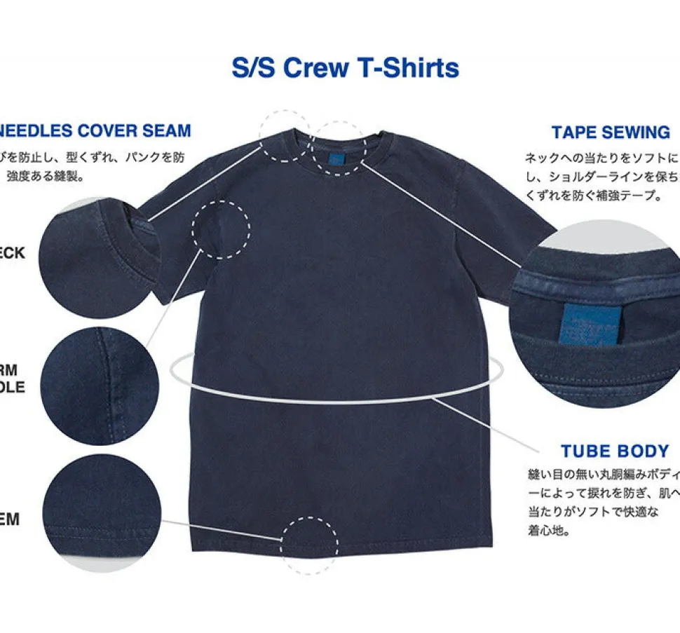 GOOD ON / GO SQUARE LOGO short sleeve T-shirt