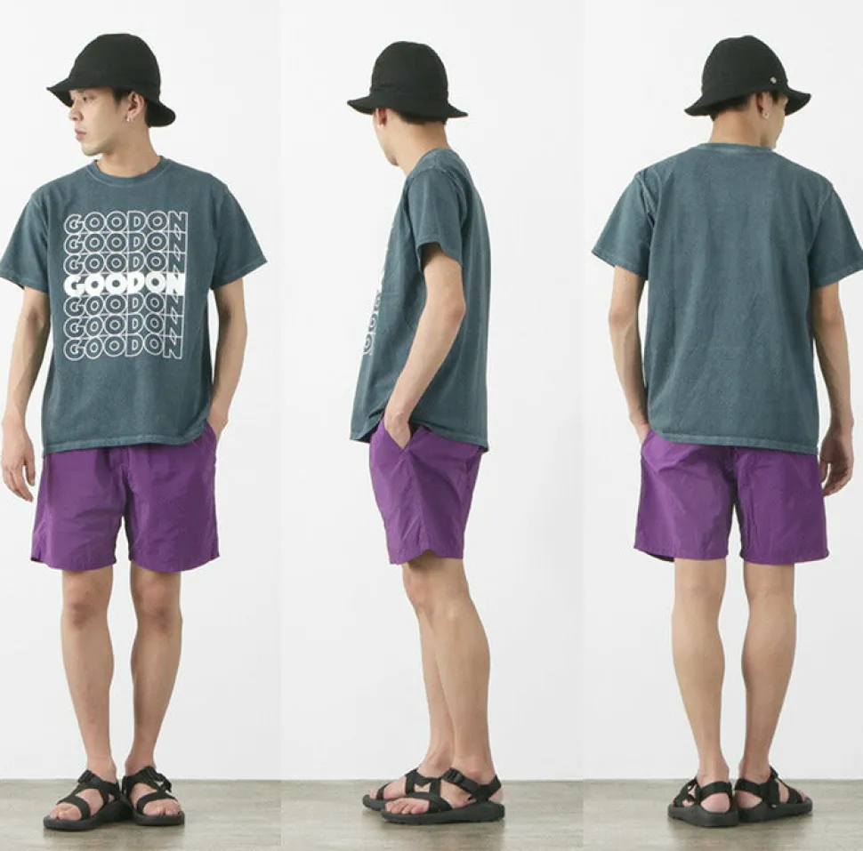 GOOD ON / GO SQUARE LOGO short sleeve T-shirt