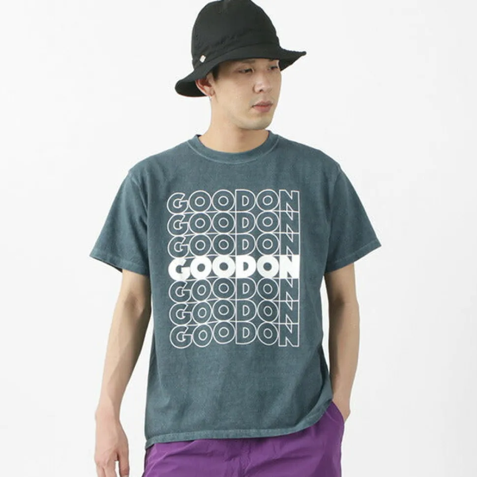 GOOD ON / GO SQUARE LOGO short sleeve T-shirt