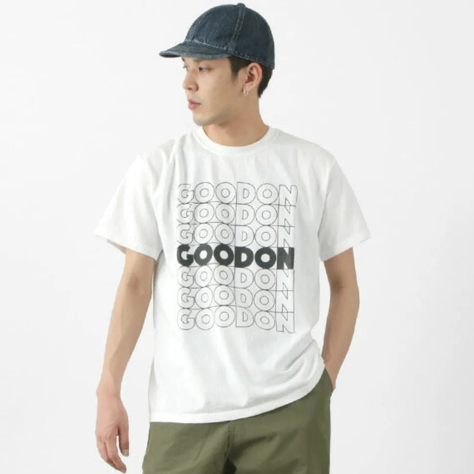 GOOD ON / GO SQUARE LOGO short sleeve T-shirt