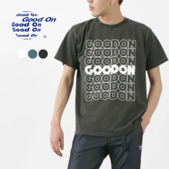 GOOD ON / GO SQUARE LOGO short sleeve T-shirt
