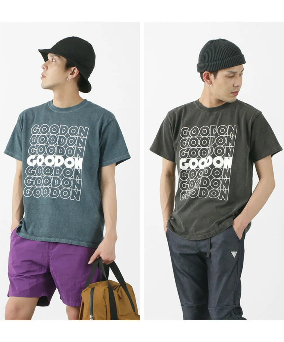 GOOD ON / GO SQUARE LOGO short sleeve T-shirt