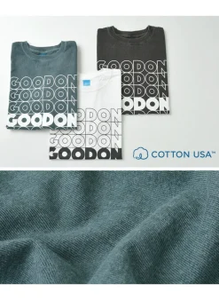 GOOD ON / GO SQUARE LOGO short sleeve T-shirt
