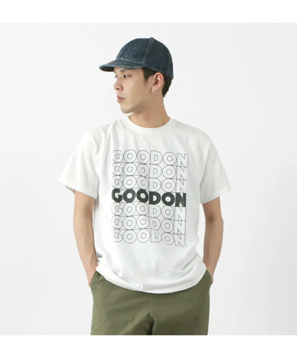 GOOD ON / GO SQUARE LOGO short sleeve T-shirt