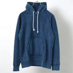 GOOD ON / GOBW1203 IS Indigo Raglan Pullover Hooded Sweatshirt
