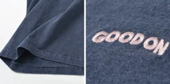 GOOD ON / GOOD ON Arch Logo Embroidery T-shirt