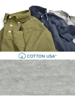 GOOD ON / GOST1103 Short sleeve polo shirt