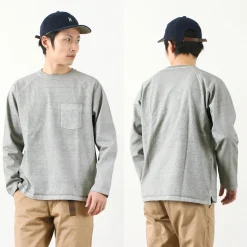GOOD ON / Heavy Raglan Pocket T-Shirt Long Sleeve