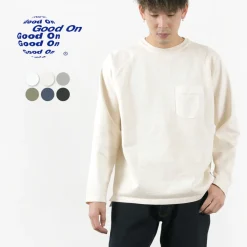 GOOD ON / Heavy Raglan Pocket T-Shirt Long Sleeve