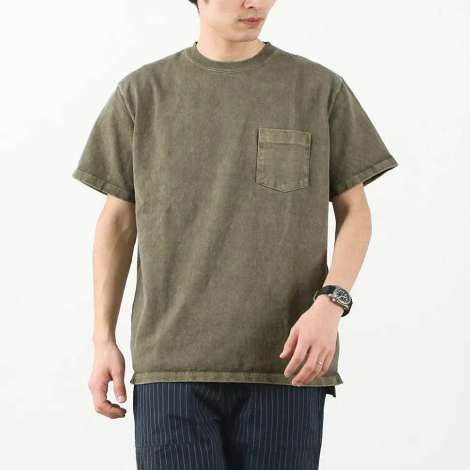 GOOD ON / Heavy Set-in Sleeve Short Sleeve Pocket T-Shirt