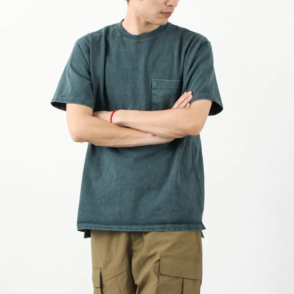 GOOD ON / Heavy Set-in Sleeve Short Sleeve Pocket T-Shirt