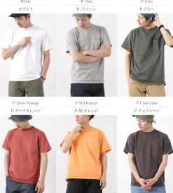 GOOD ON / Heavy Set-in Sleeve Short Sleeve Pocket T-Shirt