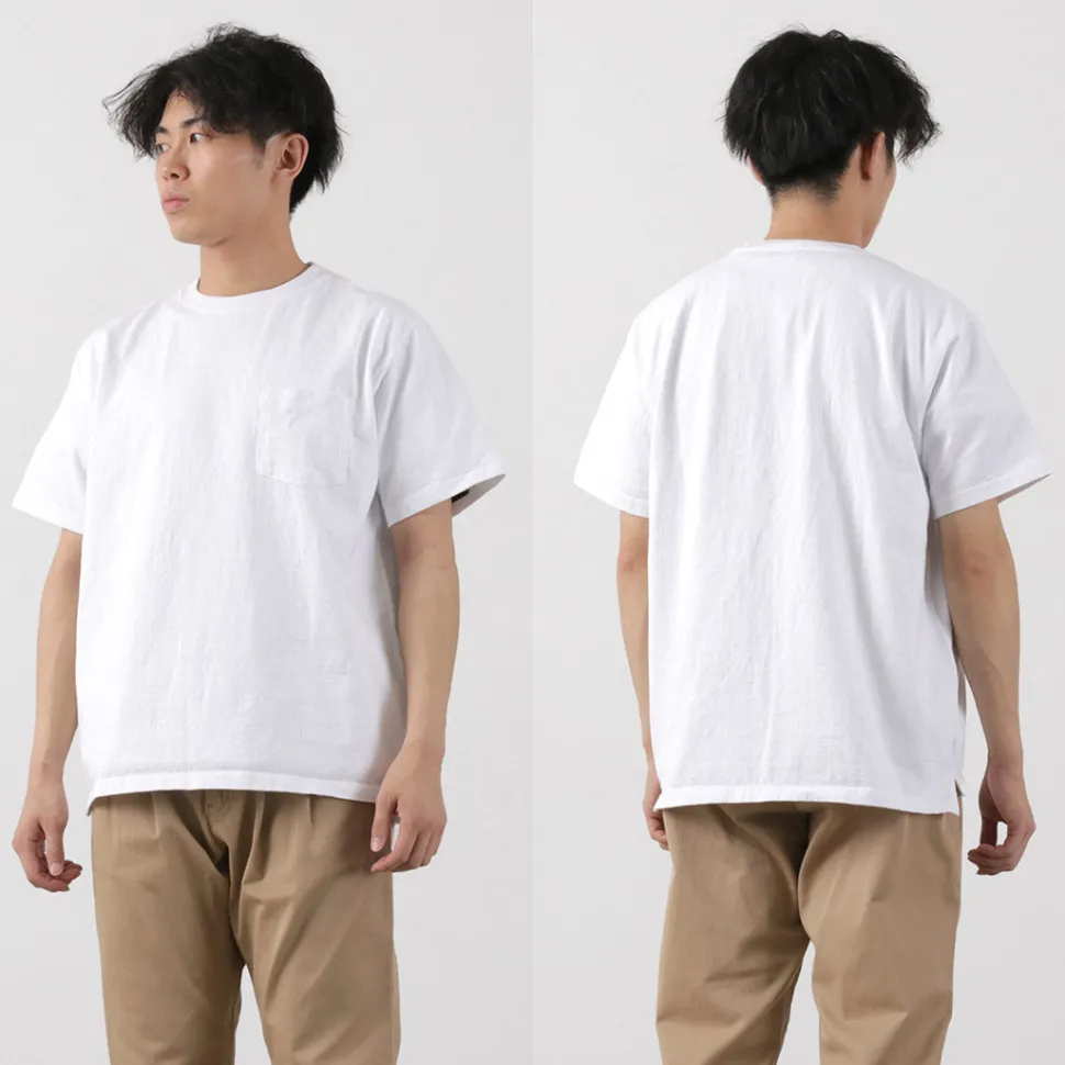 GOOD ON / Heavy Set-in Sleeve Short Sleeve Pocket T-Shirt