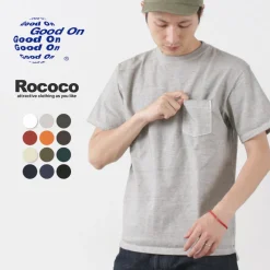 GOOD ON / Heavy Set-in Sleeve Short Sleeve Pocket T-Shirt