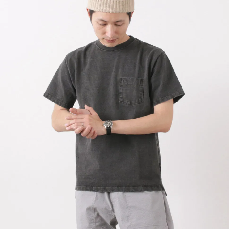 GOOD ON / Heavy Set-in Sleeve Short Sleeve Pocket T-Shirt