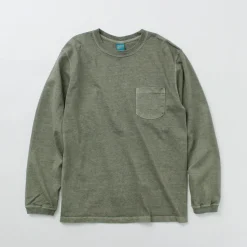 GOOD ON / Long Sleeve Pocket Crew T-Shirt