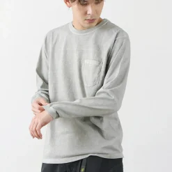 GOOD ON / Long Sleeve Pocket Crew T-Shirt