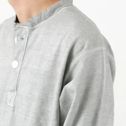 GOOD ON / L/S heavy henley T