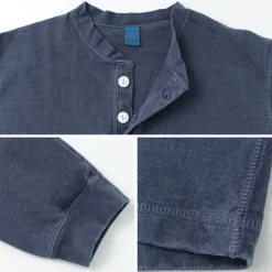 GOOD ON / L/S heavy henley T