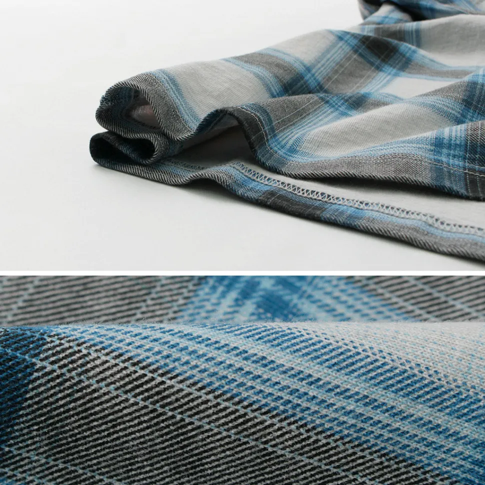 GOOD ON / Ombre Long Sleeve Open Shirt