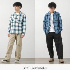 GOOD ON / Ombre Long Sleeve Open Shirt