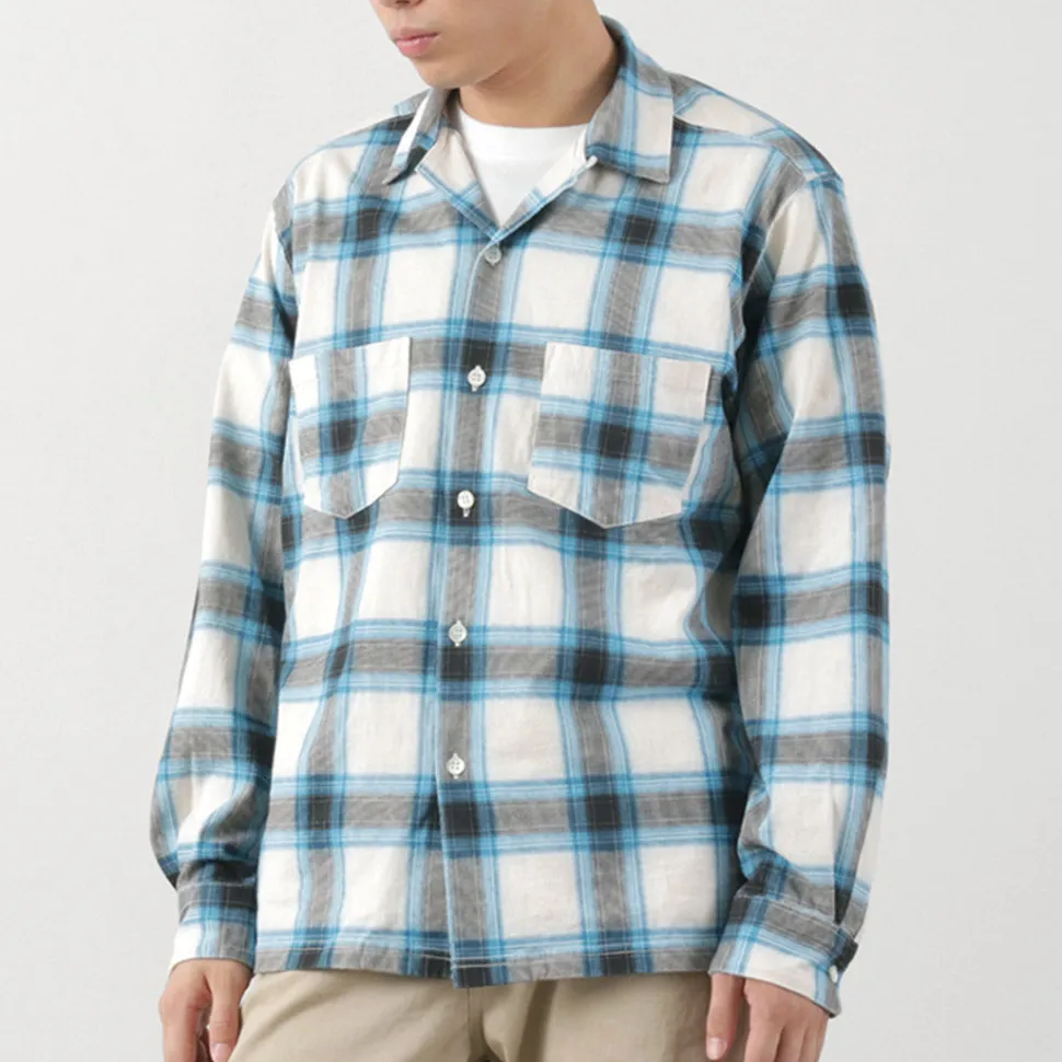 GOOD ON / Ombre Long Sleeve Open Shirt