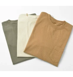 GOOD ON / organic short sleeve pocket T-shirt