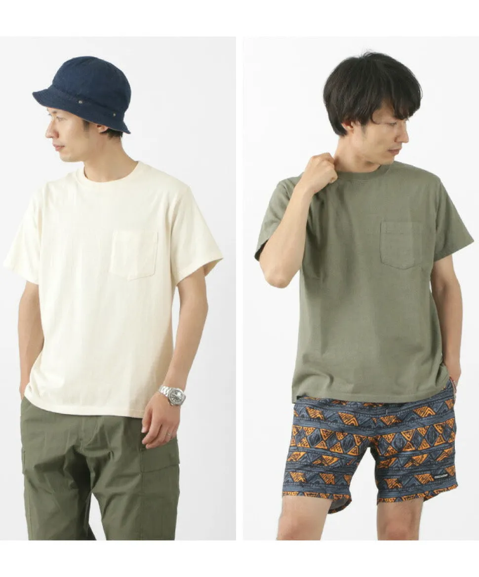 GOOD ON / organic short sleeve pocket T-shirt