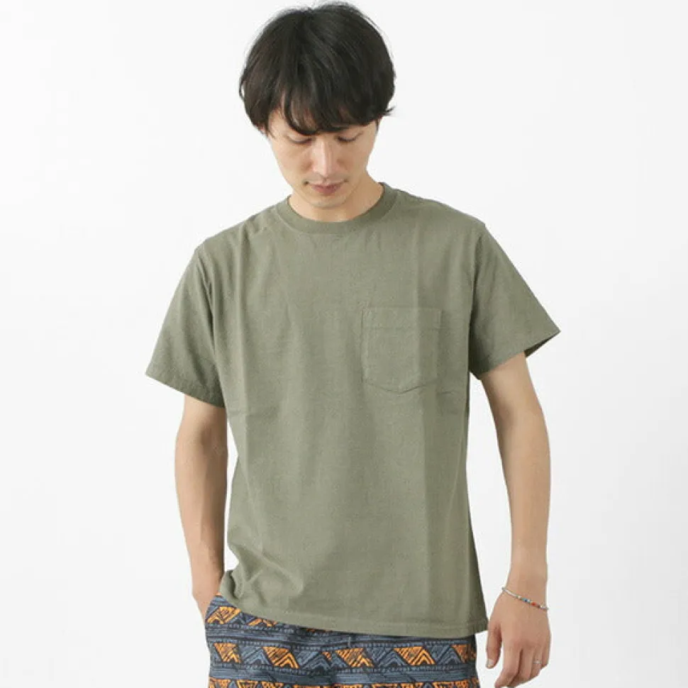 GOOD ON / organic short sleeve pocket T-shirt
