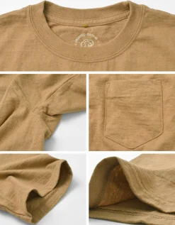 GOOD ON / organic short sleeve pocket T-shirt