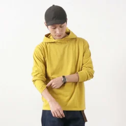 GOOD ON / Pullover hooded T-shirt/long sleeves