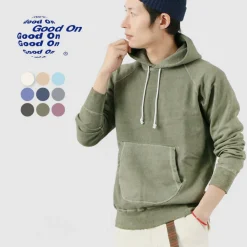 GOOD ON / Raglan Pullover Hooded Sweatshirt