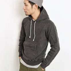 GOOD ON / Raglan Pullover Hooded Sweatshirt