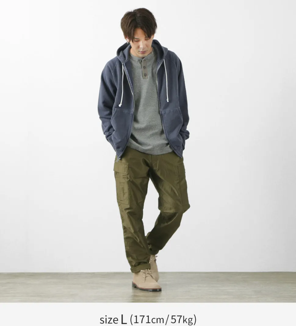 GOOD ON / Raglan Zip Hood Sweatshirt