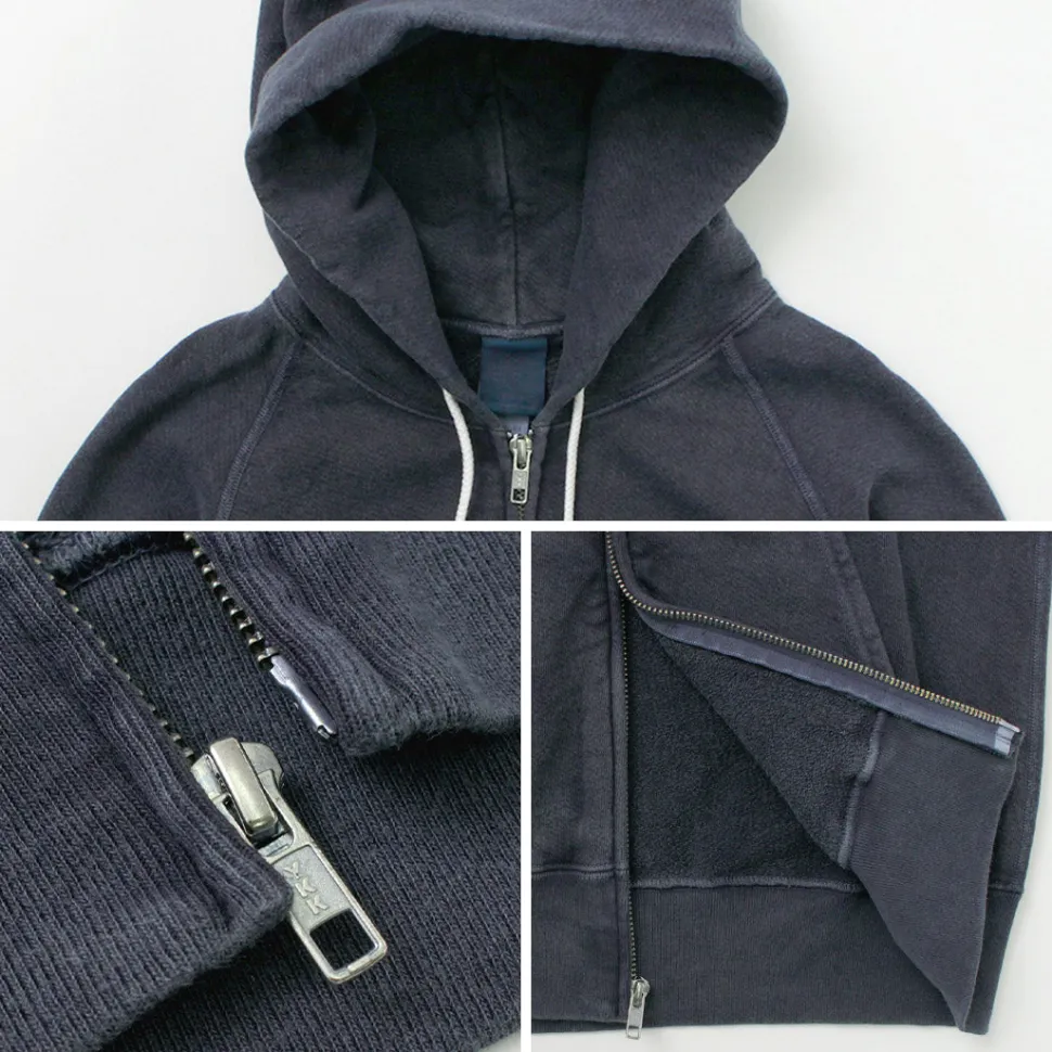 GOOD ON / Raglan Zip Hood Sweatshirt