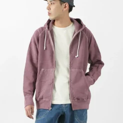 GOOD ON / Raglan Zip Hood Sweatshirt