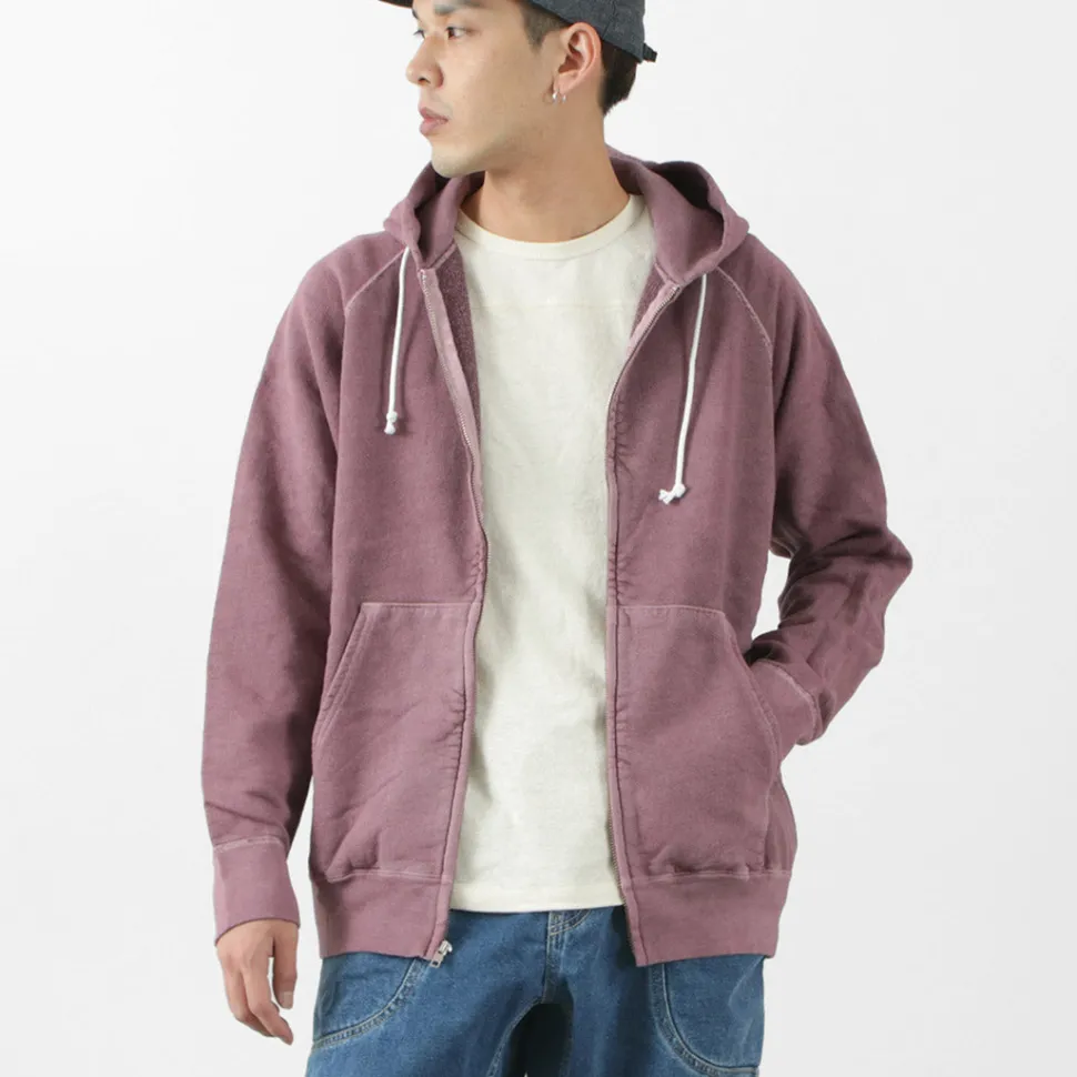 GOOD ON / Raglan Zip Hood Sweatshirt