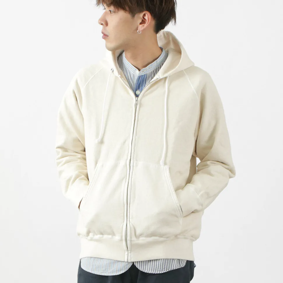 GOOD ON / Raglan Zip Hood Sweatshirt