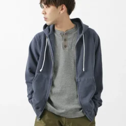 GOOD ON / Raglan Zip Hood Sweatshirt