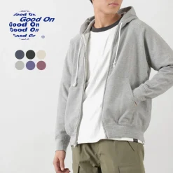 GOOD ON / Raglan Zip Hood Sweatshirt