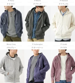 GOOD ON / Raglan Zip Hood Sweatshirt