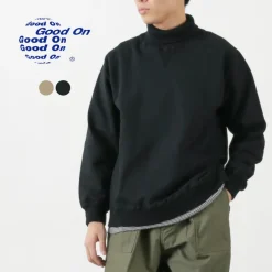 GOOD ON / Rib Neck Sweatshirt